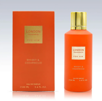 Парфумована вода для чоловіків London Fragrances Whisky & Cedarwood 100 мл. LFWC100 фото