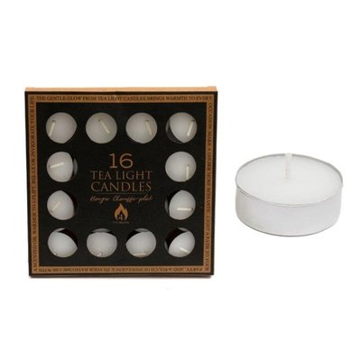Упаковка 4-годинних чайних свічок без запаху Pack of 4-Hour Unscented Tealight Candles CD6083 фото