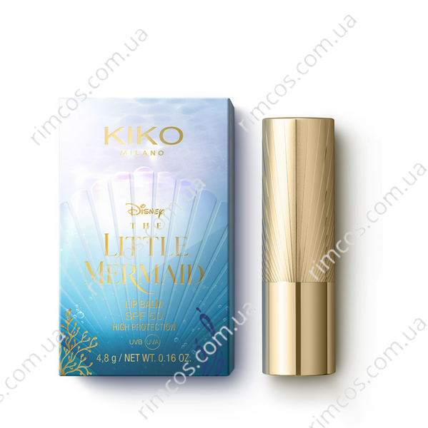 Бальзам для губ із SPF 50 Kiko Milano Disney - The Little Mermaid Lip Balm Spf 50 DTLMLBSPF50 фото