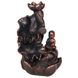 Керамическая подставка для благовоний Bronze Effect Buddha Backflow Incense Burner BF68338 фото 2