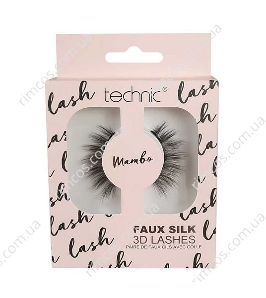 Накладні вії Technic False Eyelashes Faux Silk Lashes  3DMA фото