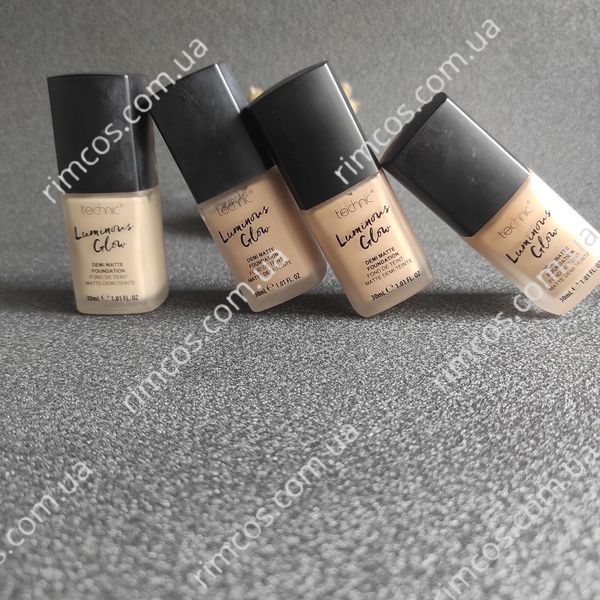 Тональний крем з полуматовим фінішем Technic Luminous Glow Demi Matte Foundation  3084607 фото