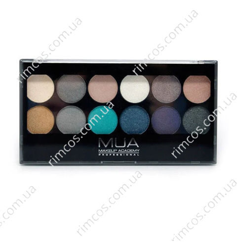 Палітра тіней MUA 12 Shades Eyeshadow Palette  3075162 фото