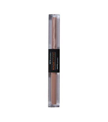 Двусторонні рідкі тіні Magic Studio Liquid eyeshadow 2 in 1 Matte & Metal 9007 фото