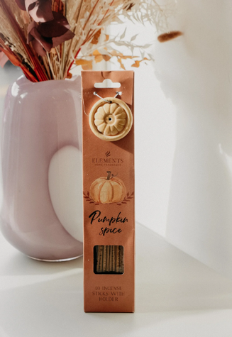 40 ароматичних паличок з тримачем Elements Autumn Incense Sticks with Ceramic Holder 532199Q фото