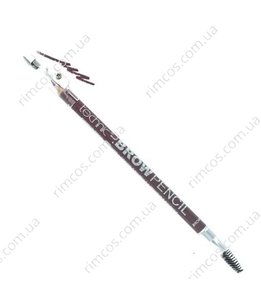 Олівці для брів з щіточкою і точилкою Technic Brow Pencil with Brush and Sharpener  3075288 фото