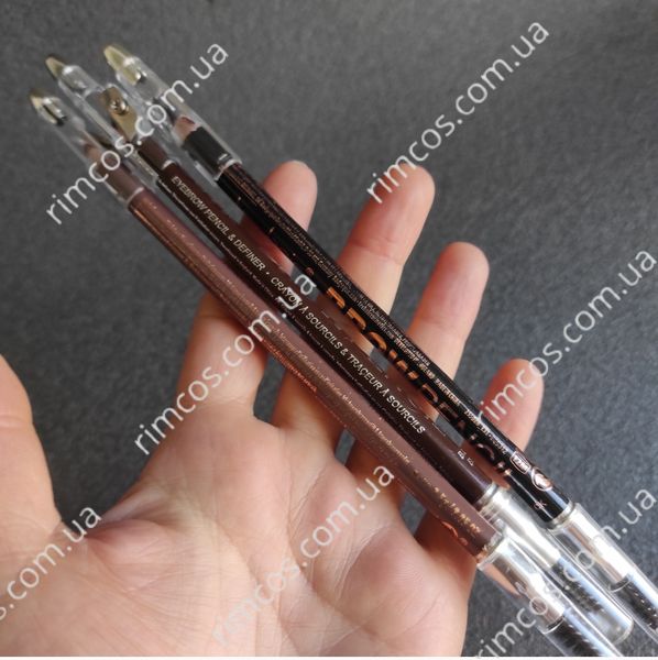 Олівці для брів з щіточкою і точилкою Technic Brow Pencil with Brush and Sharpener  3075288 фото