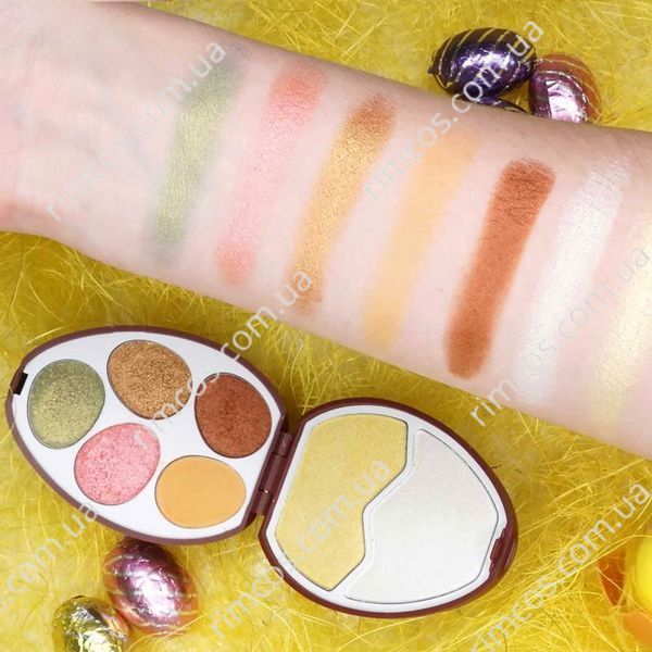 Палитра для макияжа Revolution Egg Face And Shadow Palette 6108119 фото