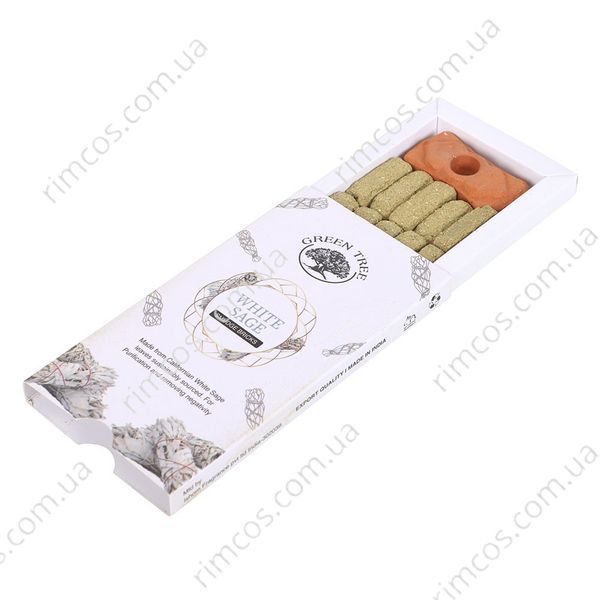 Набір арома-циглинки з тримачем Green Tree Smudge Bricks with Holder 00060773 фото