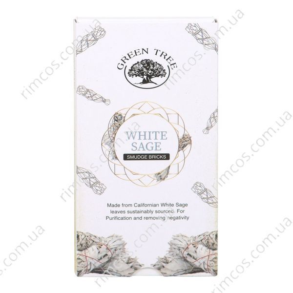 Набір арома-циглинки з тримачем Green Tree Smudge Bricks with Holder 00060773 фото