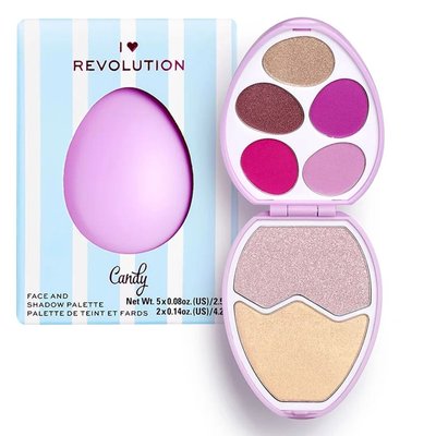 Палітра для макіяжу Revolution Egg Face And Shadow Palette 6108140 фото