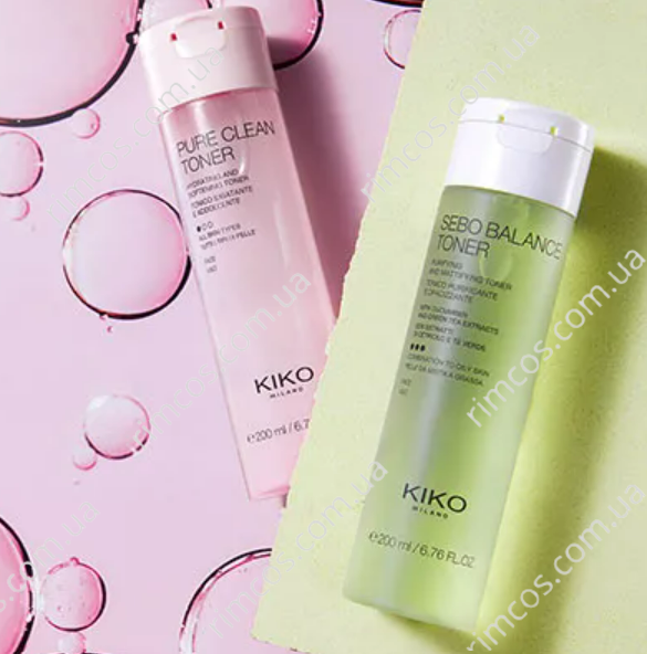 Увлажняющий и смягчающий тоник  Kiko Milano Pure Clean Toner KMPCT1 фото