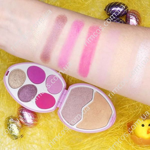 Палитра для макияжа Revolution Egg Face And Shadow Palette 6108140 фото