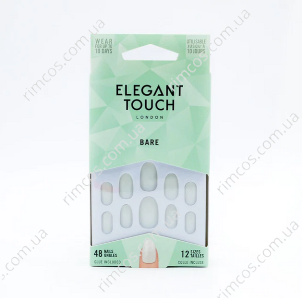 Набір накладних нігтів Elegant Touch False Nails Bare 48 count 96063 фото