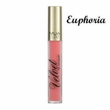 Стойкая помада с матовым финишем MUA Luxe Velvet Lip Lacquer  MLLEUPHORIA фото