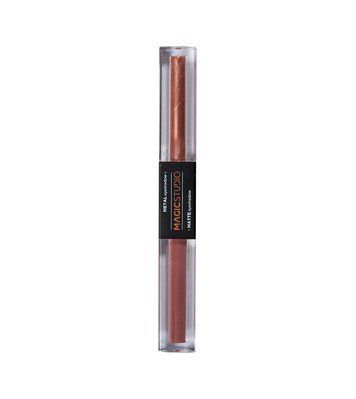Двусторонні рідкі тіні Magic Studio Liquid eyeshadow 2 in 1 Matte & Metal 6691 фото