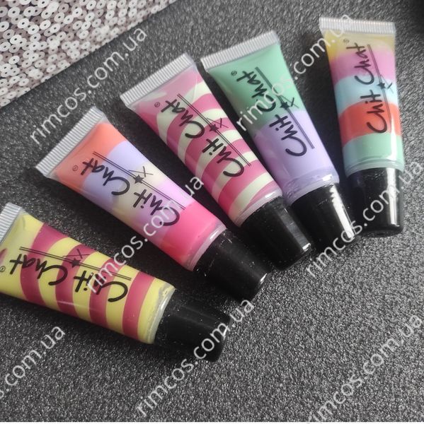 Набір блисків для губ Chit Chat by Technic Go Glossy Rainbow Lip Gloss Gift Set 991406 фото