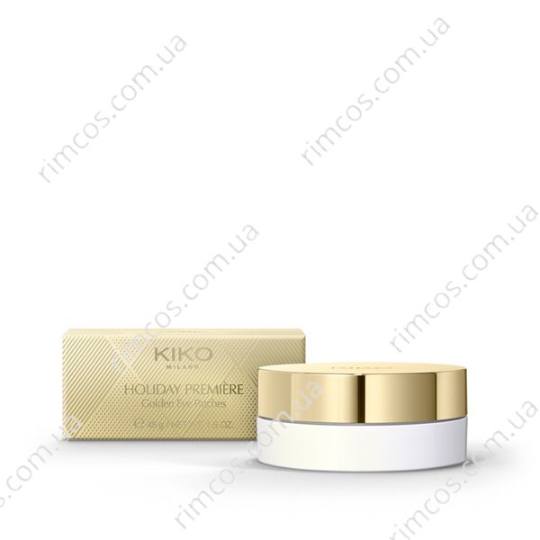 Увлажняющие одноразовые маски вокруг глаз Kiko Milano Holiday Première Golden Eye Patches 75689 фото