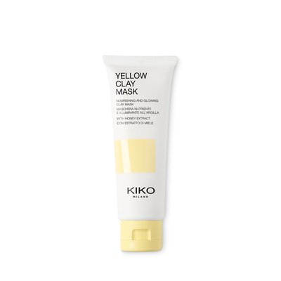 Поживна та освітлююча глиняна маска для обличчя Kiko Milano Yellow Clay Mask F443 фото