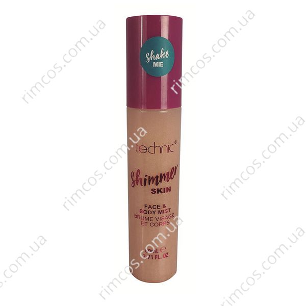 Сияющий мист для лица и тела в спрее Technic Shimmer Skin Spray  3074862 фото