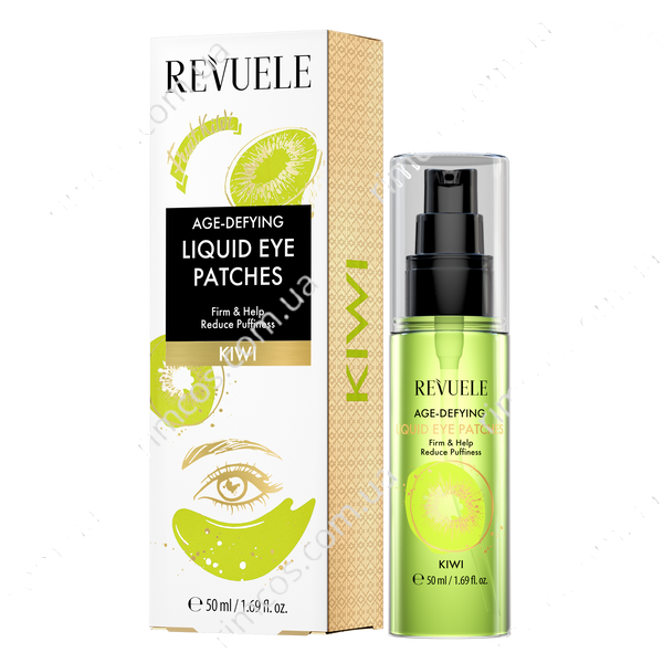 Анти-возрастные жидкие патчи Revuele Anti-Aging Liquid Eye Contour Patches Kiwi 50 мл. 2236495 фото