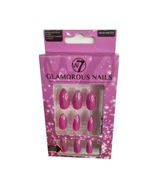 Накладні нігті з клеєм W7 - Glamorous Nails Artificial Nails "Oh So Pretty" GNOSP фото