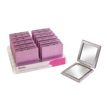 Компактное зеркало двойное Royal Glitter Compact Mirror 709 фото