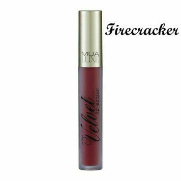 Стойкая помада с матовым финишем MUA Luxe Velvet Lip Lacquer  MLLFIRECRACKER фото