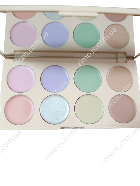 Палітра кольорових коректорів Revolution Camouflage Corrector Palette 54911 фото