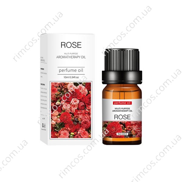 Аромамасло Water Soluble Pure Essential Oil Boxed 10ml ROSE10 фото