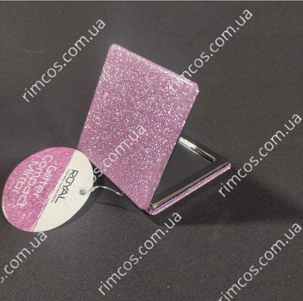 Компактное зеркало двойное Royal Glitter Compact Mirror 709 фото