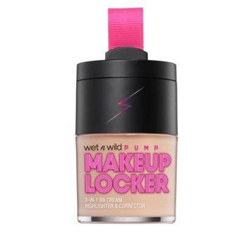 ВВ крем з консилером і хайлайтером Wet n Wild Makeup Locker - 3-In-1 Sheer BB Cream, Highlighter & Corrector  3073895 фото
