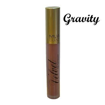 Стойкая помада с матовым финишем MUA Luxe Velvet Lip Lacquer  MLLGRAVITY фото