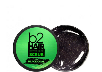 Скраб очищуючий b2Hair для жирного волосся та шкіри голови 250 мл. B2BSH фото