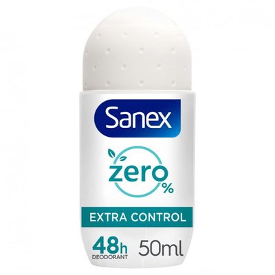 Дезодорант кульковий Sanex Zero Deodorant Roll On Extra Control 48H 2117813 фото