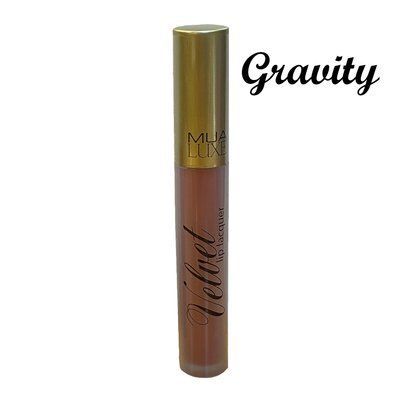 Стойкая помада с матовым финишем MUA Luxe Velvet Lip Lacquer  MLLGRAVITY фото