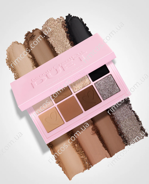 Міні-палетка тіней для повік Beauty Creations Duet Mini Palette 6,25гр PAL6 фото