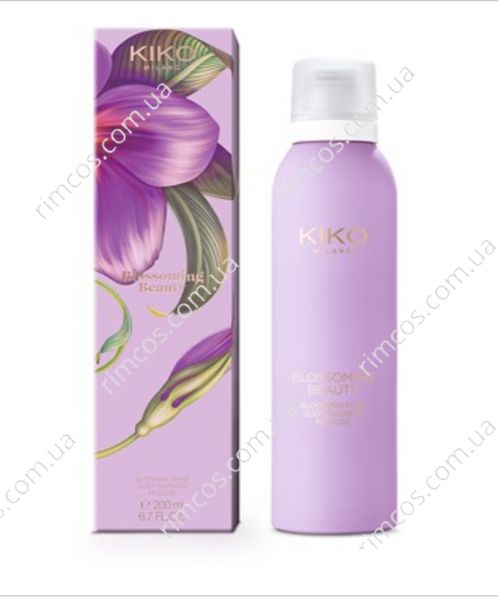 Гель для душу з ароматом троянди Kiko Milano BLOSSOMING BEAUTY BLOOMING ROSE BODY SHOWER MOUSSE D457 фото