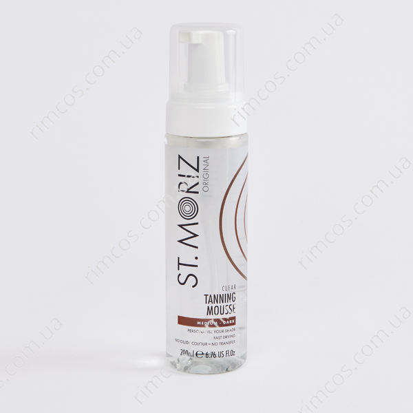 Автозагар мусс St. Moriz Clear Tanning Mousse Medium-Dark 200 мл. AB243 фото