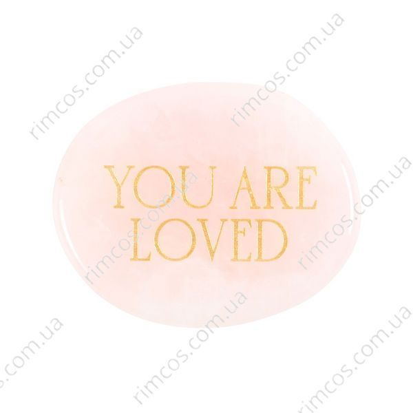Розовый кварц "You Are Loved" 367 фото