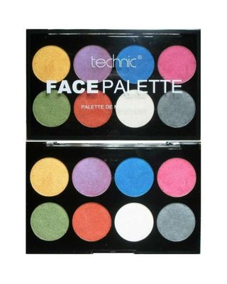 Фарби для обличчя Technic Face Paint Palette - Metallic 3773644 фото