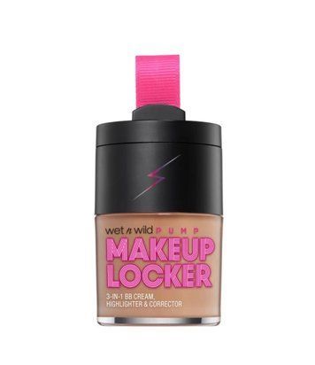 ВВ крем з консилером і хайлайтером Wet n Wild Makeup Locker - 3-In-1 Sheer BB Cream, Highlighter & Corrector  3097503 фото