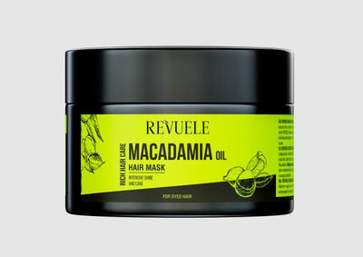 Маска для волосся з олією макадамії Revuele 360 мл. 4660 фото