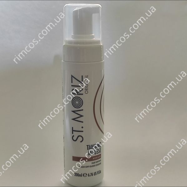 Автозагар-мусс St. Moriz Instant Self Tanning Mousse Medium 200 мл. ABGS200 фото