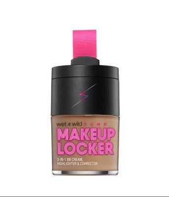 ВВ крем з консилером і хайлайтером Wet n Wild Makeup Locker - 3-In-1 Sheer BB Cream, Highlighter & Corrector  3097504 фото