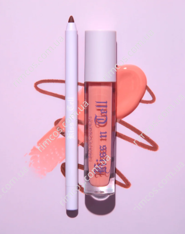 Набор для губ Блеск + Карандаш Beauty Creations Kiss N Tell Lip Duo BGLKT фото