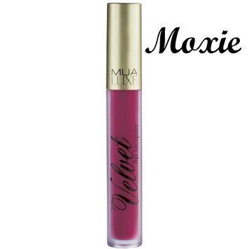 Стойкая помада с матовым финишем MUA Luxe Velvet Lip Lacquer  MllMoxie фото