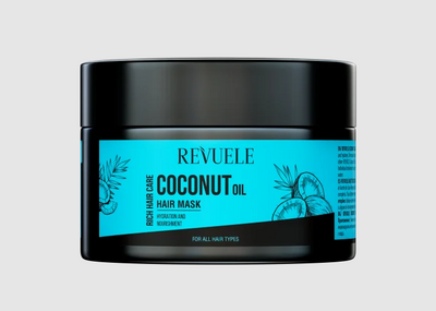 Маска для волосся з кокосовою олією Revuele 360 мл. 4587 фото