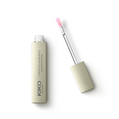 Пом'якшувальний блиск Kiko Milano Create Your Balance Ph Reagent Lip Gloss Р560 фото