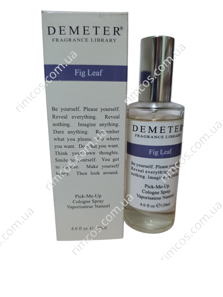 Туалетна вода Demeter Fragrance Library 120мл (з вітріни) DFFL фото